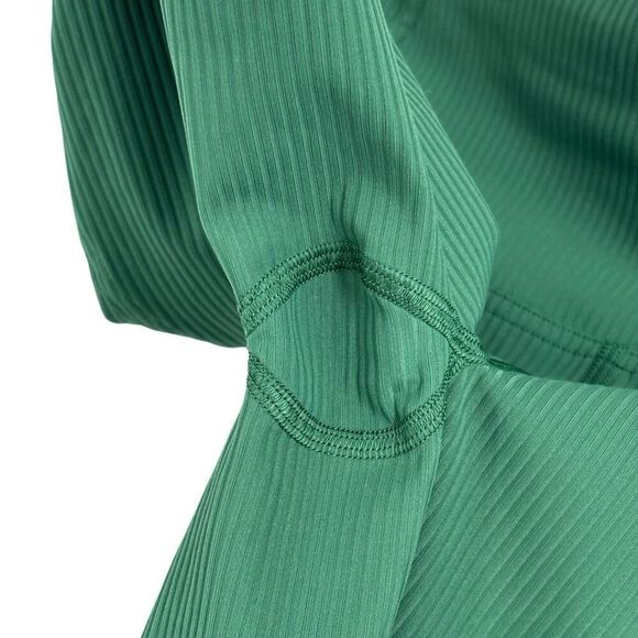 Lululemon Base Pace‎ High-Rise Short 8" Ribbed Nulux Everglade Green Size 2 - Picture 6 of 10